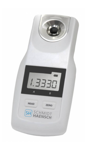 Digital handheld refractometer