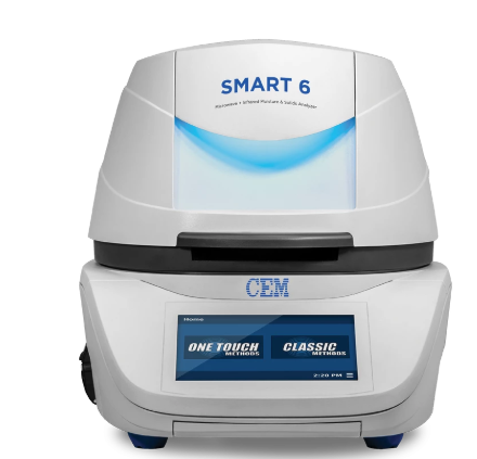 Microwave moisture analyzer